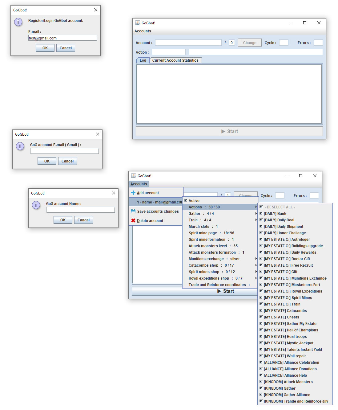 GoGbot Java